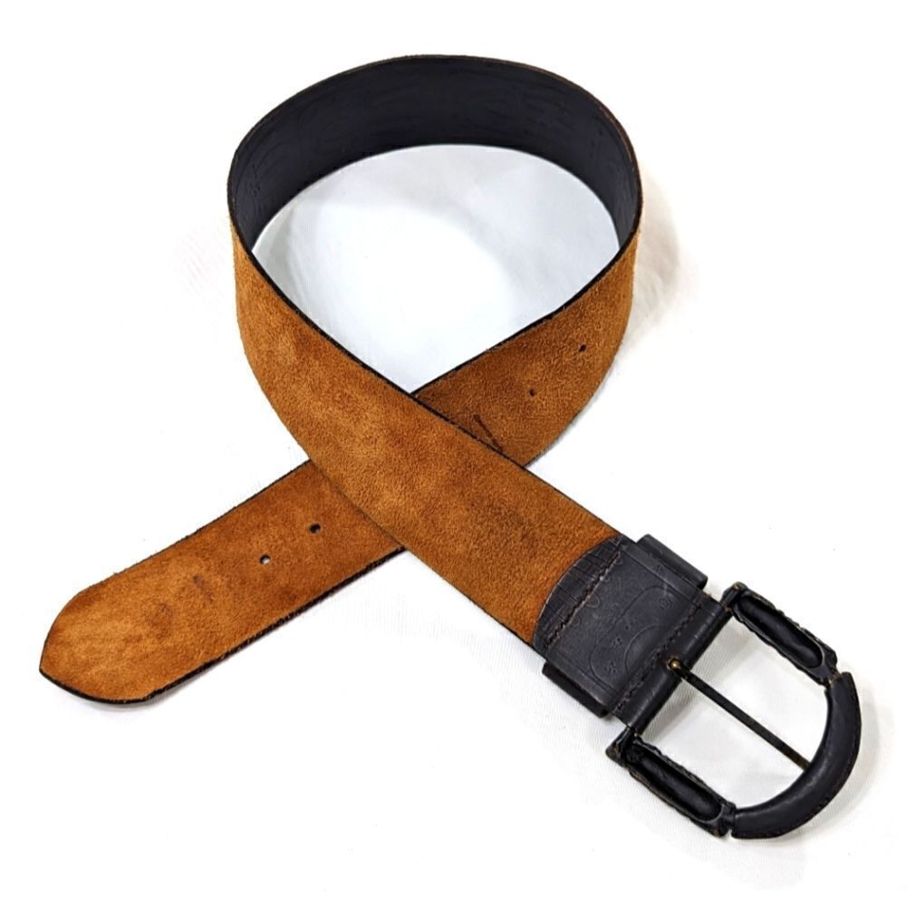 Benetton Leather Waist Cinch Belt - Picture 7 of 8